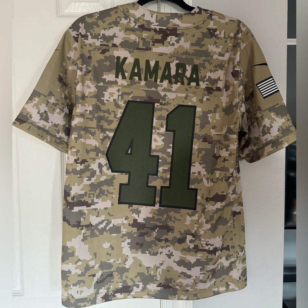 Nike New Orleans Saints Alvin Kamara Salute to Service NFL Jersey - Picture 2 of 7